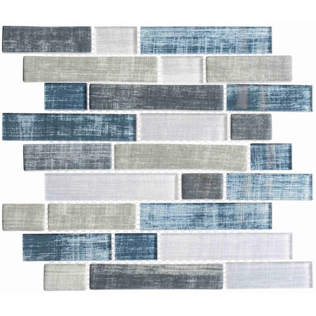 Andova Tiles ANDOVA TILES Urbanite 1" x 4" Glass Mosaic Wall Tile ANDURB578